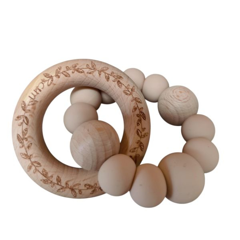 bijtring, rammelaar, naturel